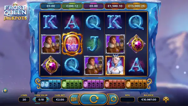 Frost Queen Jackpots
