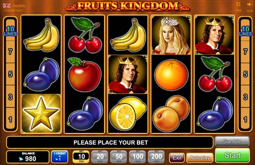 Fruits Kingdom spelautomat