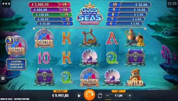 Gods of Seas Tritons Fortune