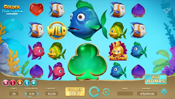 Golden Fish Tank 2 Gigablox