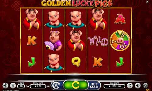 Golden Lucky Pigs
