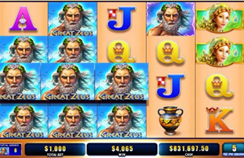 Great Zeus spelautomat