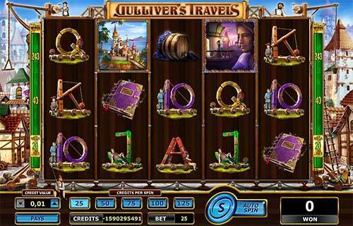 Gullivers Travels spelautomat