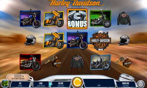 Harley Davidson Freedom Tour spelautomat