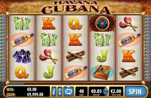 Havana Cubana spelautomat