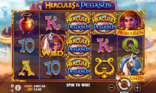 Hercules and Pegasus