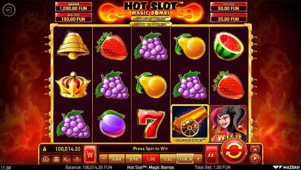 Hot Slot Magic Bombs