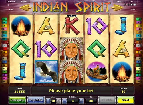 Indian Spirit spelautomat