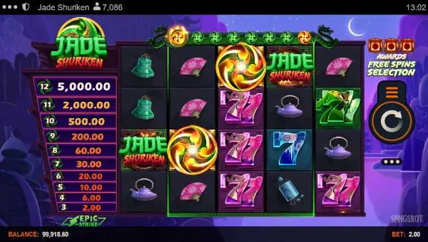 Jade Shuriken