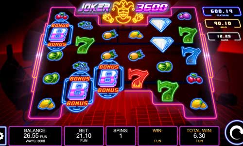 Joker 3600 videoslot