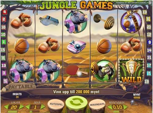 Jungle Games spelautomat