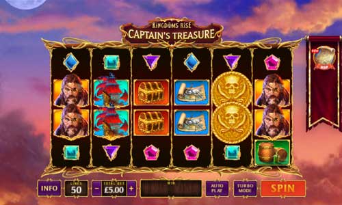 Kingdoms Rise Captains Treasure videoslot