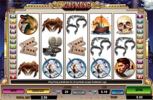 King Kong spelautomat