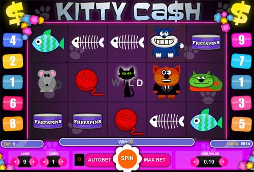 Kitty Cash spelautomat