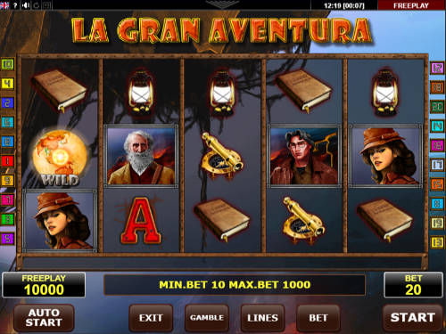 La Gran Aventura spelautomat