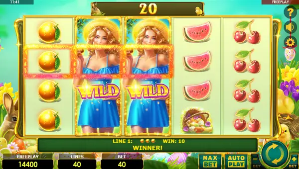 Lady Fruits 40 Easter