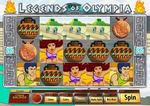 Legends of Olympia spelautomat