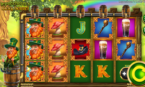 Leprechauns Lucky Barrel