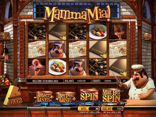 Mamma Mia spelautomat