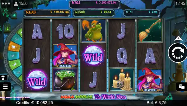 Mega Moolah The Witchs Moon