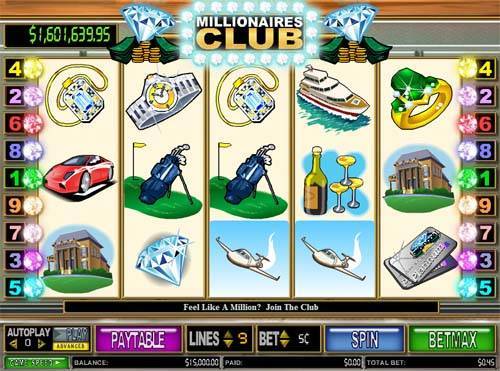 Millionaires Club 2 spelautomat