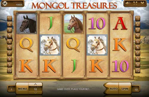 Mongol Treasures spelautomat