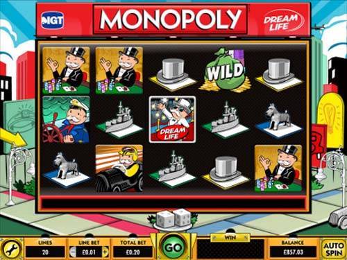 Monopoly Dream Life spelautomat