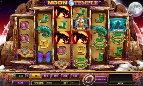 Moon Temple spelautomat