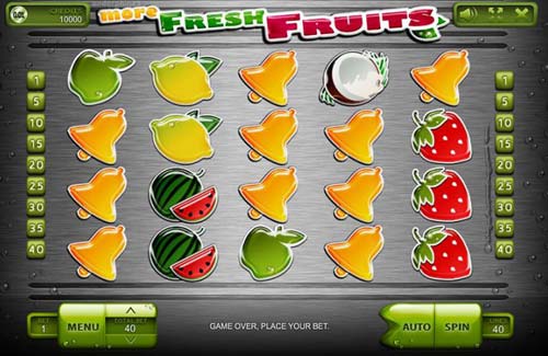 More Fresh Fruits spelautomat
