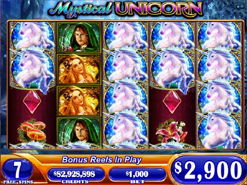 Mystical Unicorn spelautomat