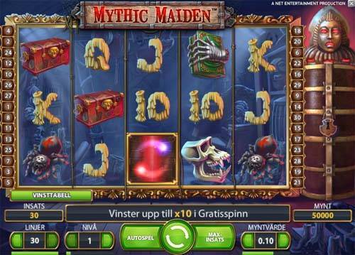 Mythic Maiden spelautomat