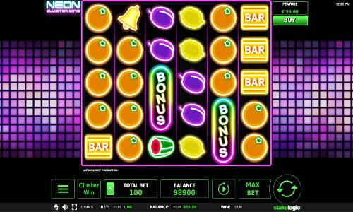 Neon Cluster Wins