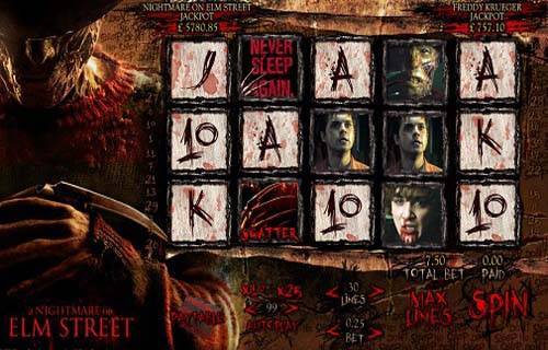 Nightmare on Elm Street spelautomat
