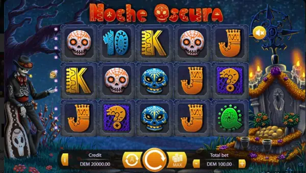 Noche Oscura spelautomat