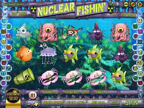 Nuclear Fishin spelautomat