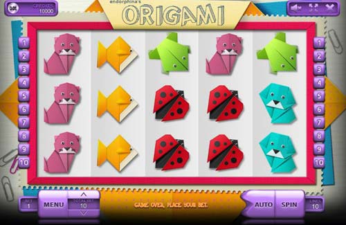 Origami spelautomat