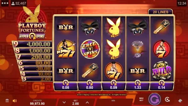 Playboy Fortune Hyperspins