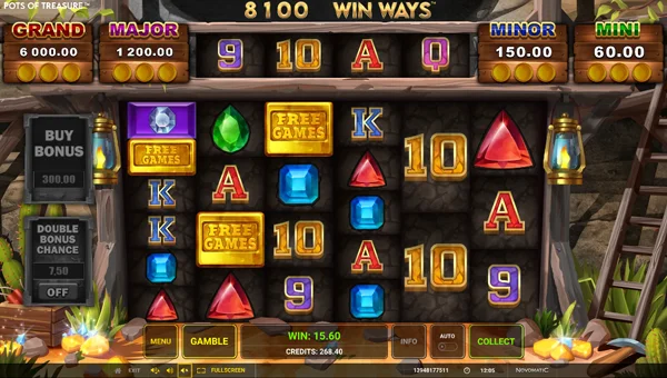 Pots of Treasure Win Ways