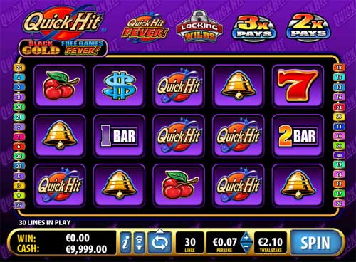 Quick Hit Black Gold spelautomat