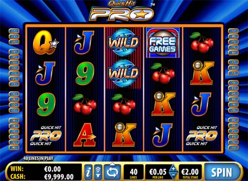 Quick Hit Pro spelautomat