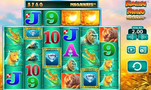 Raging Rhino Megaways