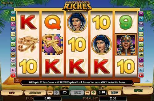 Ramesses Riches spelautomat