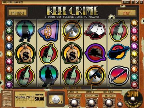 Reel Crime Bank Heist spelautomat