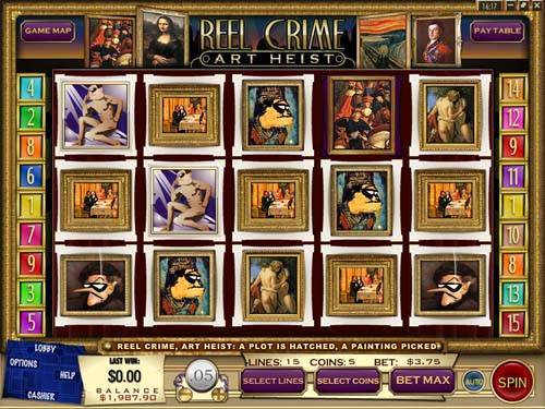 Reel Crime 2 Art Heist spelautomat