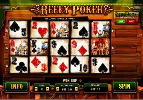 Reely Poker spelautomat