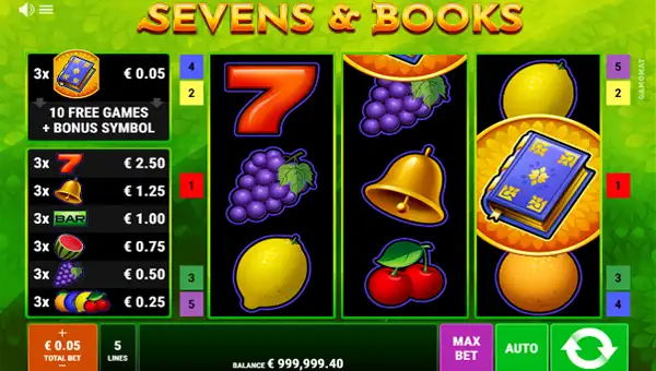 Sevens and Books