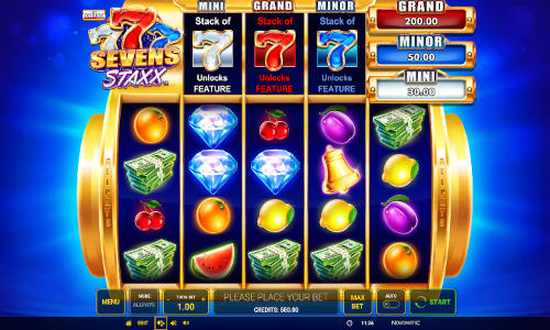 Sevens Staxx spelautomat
