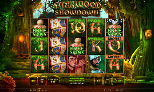 Sherwood Showdown spelautomat