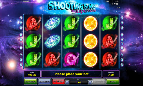 Shooting Stars Supernova