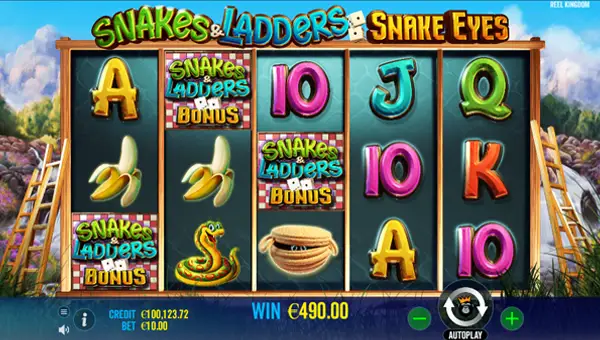 Snakes and Ladders Snake Eyes